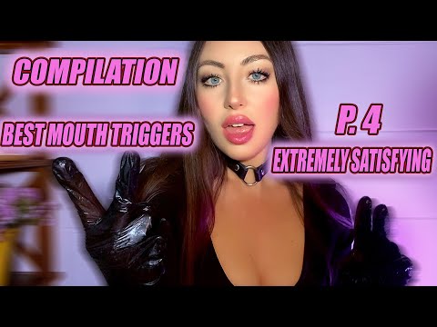 ASMR Compilation 4: Marathon of Best Mouth Triggers | Tongue, Gloves, Whisper,  Mic Triggers | Sleep