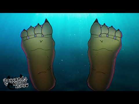Shark Week - Shark Feet Massage #asmr #furry #shark #sharkweek