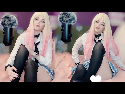 ♡ ASMR Scratching Fabric ♡ Marin Kitagawa cosplay