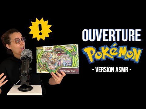 OUVERTURE CHANCEUSE COFFRET POKÉMON ! 🥳 ( ASMR )