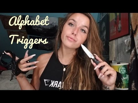 ASMR- Alphabet Triggers