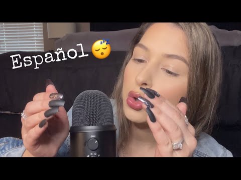 ASMR! Teaching you Spanish 😇 up close whispers