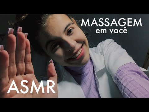 ASMR FAZENDO MASSAGEM EM VOCÊ EM PRIMEIRA PESSOA