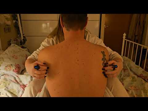 Gentle Back Tracing ASMR ✨ Slow Finger Movements for Deep Relaxation & Tingles