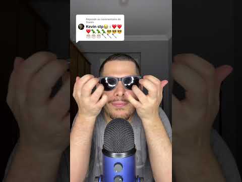 ASMR EMOJI CHALLENGE ❤️🦖😎🎂🥄 #asmr #asmrfrançais #emojichallenge #shorts