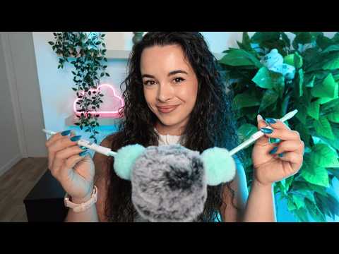 Je réponds à vos questions en ASMR | chuchotements proches du micro, mic brushing, crinkles, tapping