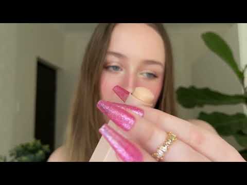 *one minute asmr* doing your makeup