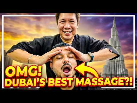 🤯 ASMR | Is This the BEST Filipino Deep Tissue Massage in Dubai? 🇵🇭🇦🇪 My Pain Disappeared! 💫