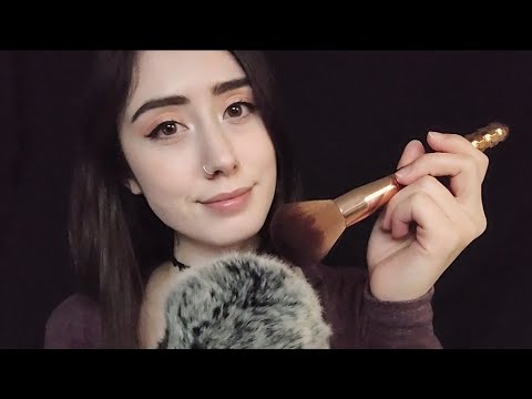 ASMR | Soft Mic Brushing and Whispered Rambles