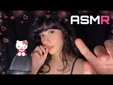 ASMR PURO Sons de Boca + arranhando o microfone