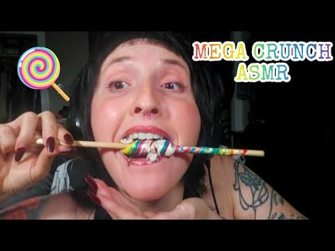 ASMR | MEGA CRUNCH LOLLIPOP | Perfect for 😴💤
