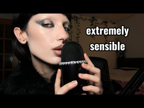 Mouth Sounds that are Too Close to the Mic ASMR