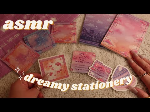 ASMR The CUTEST Stationery Haul 🦄 💫 Soft-Spoken 💕