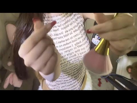 Super Sleepy Cosplay ASMR | Accent Whisper + Nail Tapping