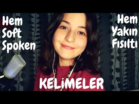 Soft Spoken & Yakın Fısıltı Birlikte 💜 Tetikleyici Kelimeler | ASMR TÜRKÇE | Close Up Trigger Words