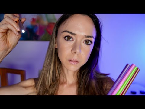 ASMR Fall Asleep FAST! Cranial Nerve Exam [POV] Writing Sounds, Personal Attention, Fast Triggers