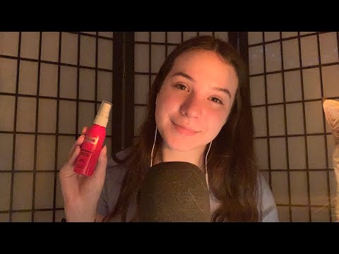 ASMR Spray Bottle (Tapping, Lid Sounds, Shaking)