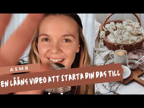 ASMR - En Låång & Mysig Morgonrutin🥰🥰 (Guidad Self Love Meditation, Skriver Tacksamhetslista etc)