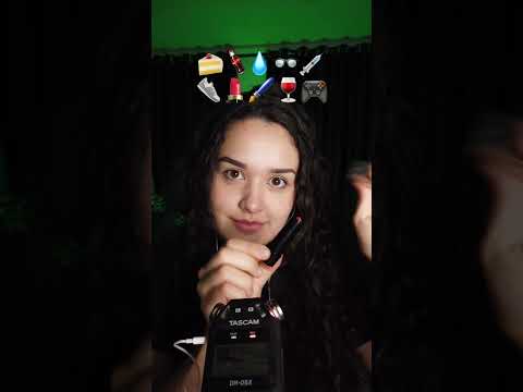 emoji challenge ASMR 😗 #asmremojischallenge #emojichallenge #asmrnotalking