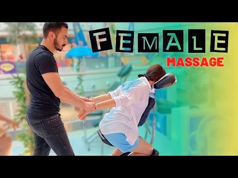 ASMR FEMALE MASSAGE - SHOULDER + ARM + PALM