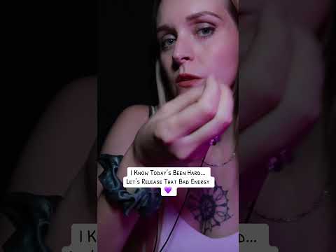 ASMR For the Days That Feel Too Heavy 💜 #asmr #asmrshorts #energyhealing #mouthsounds