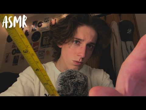 ASMR || measuring + drawing you ✍️ (sketch artist roleplay)