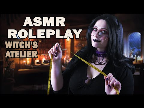 ♠• АСМР ВЕДЬМИНО АТЕЛЬЕ НА ХЭЛЛОУИН 🖤👗 | ASMR WITCH ATELIER AT HALLOWEEN 👻🎃 | TINGLES | РОЛЕВАЯ •♠