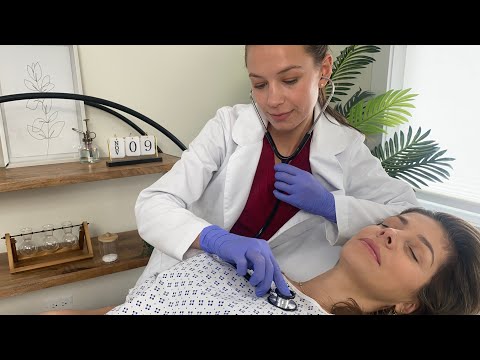 ASMR Cardiovascular Examination | Relaxing Heart &Physical Exam Roleplay | Medical Checkup for Sleep