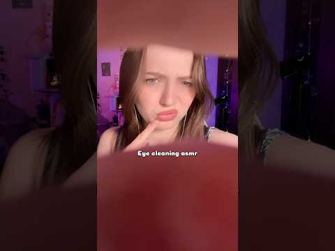 Eye cleaning asmr #asmr #asmrsounds #asmrrelax #asmrtingles #asmrwhispers #asmrsleep #relax #tingles