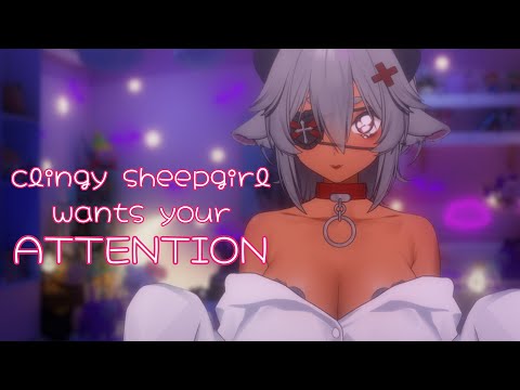 【Live 3DIO ASMR】Clingy Sheepgirl wants your Attention~ 💜