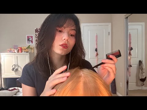 ASMR hair care and treatments for relaxing 💁‍♀️✨