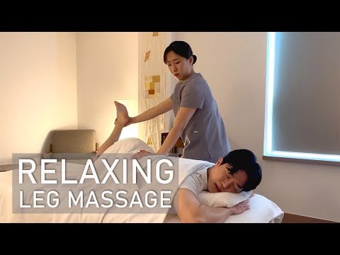 ASMR 엉덩이부터 발가락까지 한국 정통 하체 집중 관리 | 스파고결 | A full of lower body massage