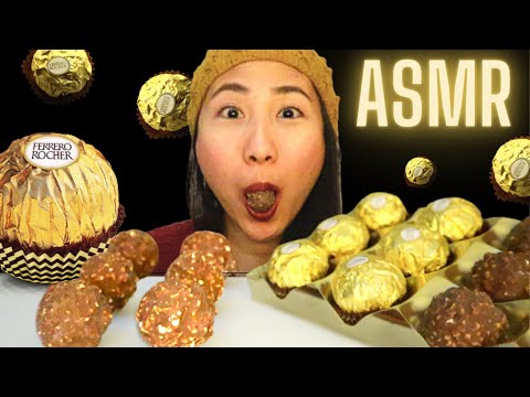 *Real ASMR FERRERO ROCHER CHOCOLATE 🇮🇹 Sleep & Tingles