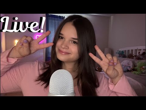 ASMR Lets Do Your FAV Triggers Live!