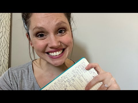 ASMR - Grocery List! Soft Spoken Gum Chewing