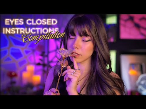 ASMR Eyes Closed Instructions Compilation Luna Bloom (2025) ✨