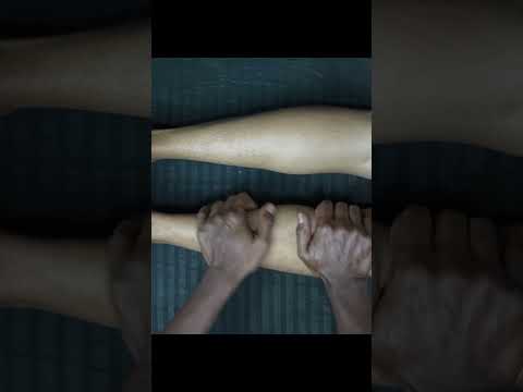 Deep Tissue Full Body Massage With Satisfying ASMR Vibes #shorts