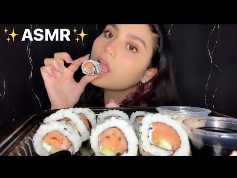 🍣Comiendo sushi🍣- María ASMR