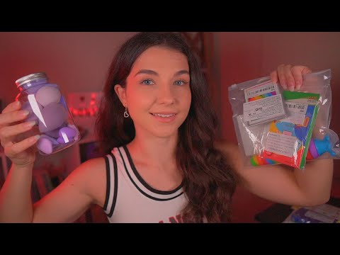 ASMR UNBOXING Triggers Nuevos 📦 (Tapping, cartas, cuentos, susurros...) | Lonixy ASMR