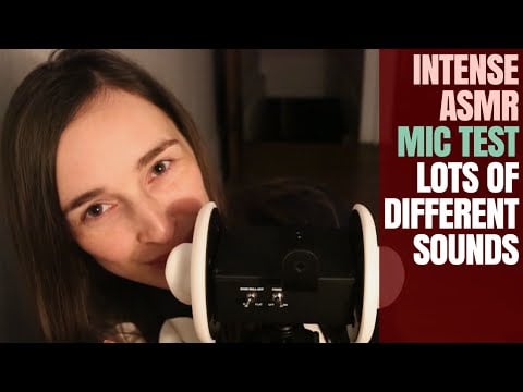 *INTENSE* Binaural ASMR Microphone *TEST* ~ Ear Touching, Cupping, Brushing & Whispering