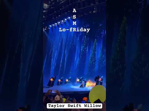 Lo-fRiday ASMR 🌙 Taylor Swift Willow #goosebumps #mythical  #fog #cosy #asmr #erastour