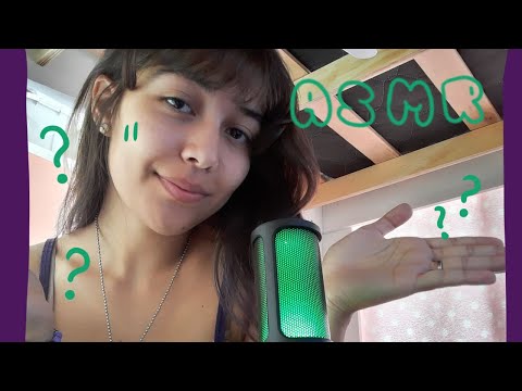 ASMR - te fazendo perguntas até você dormir!!