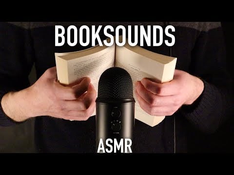 ASMR Super Tingly Book Sounds (Tapping, Pagesounds) No Talking