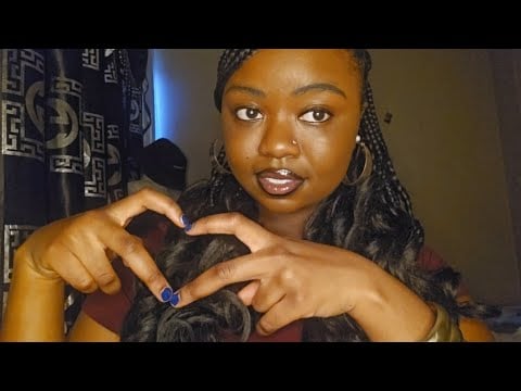 ASMR | 90s Girl Obsessed With Your Face 😭✨ (comfort roleplay) 