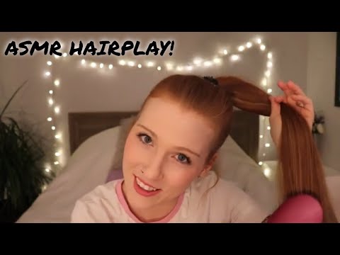 Hair Brushing Hairplay ASMR, Hair Triggers ASMR, Head Massage, ASMR Tingles.