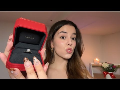 ASMR | What I got from Japan🇯🇵 & Engagement Storytime Tingles💍