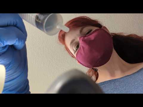 ASMR - Ear Cosmetic Surgery - Gloves, Nebulizer, Picks, Sticky Sounds - Soft Spoken
