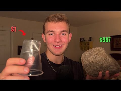 ASMR but the triggers keep getting more expensive