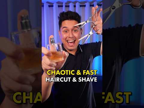 Chaotic 2 Minute Haircut & Shave Roleplay 🤔 | #ASMR