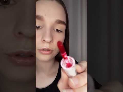 APLICANDO LIP TINT EM VOCÊ ASMR #shorts